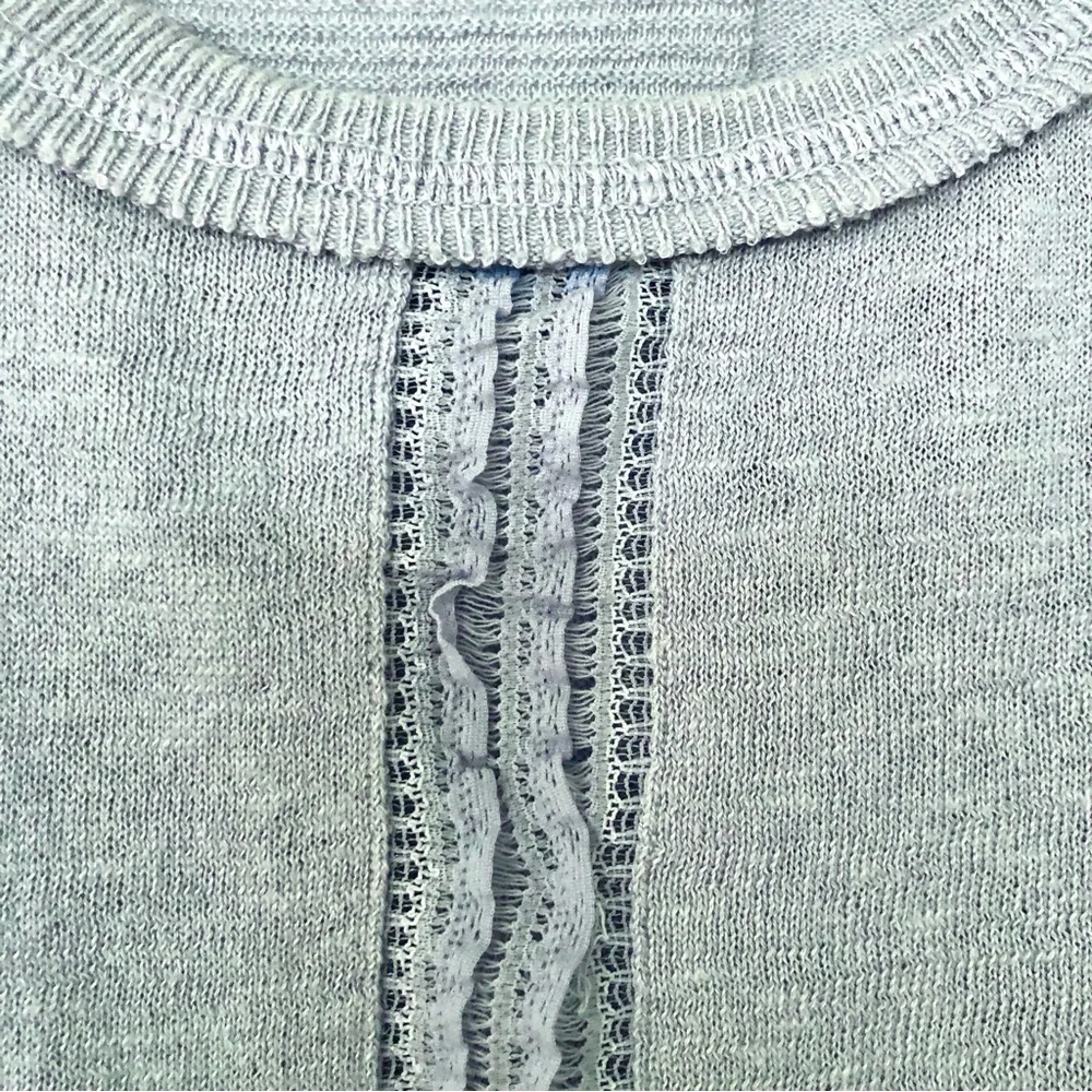 Free People Lace Road Tunic Sweater